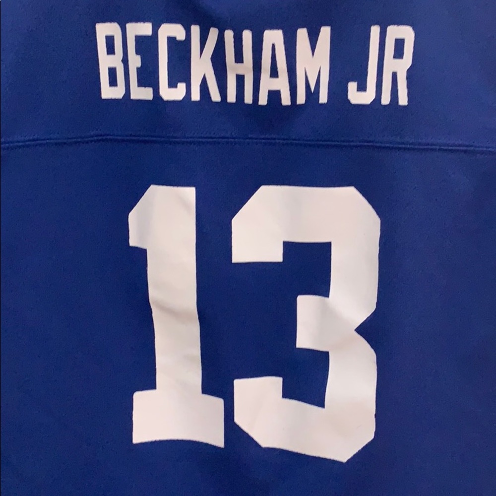 Kids NY Giants Beckham jr Jersey - Picture 2 of 6
